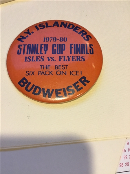 1979-80 N.Y. ISLANDERS STANLEY CUP FINALS PIN