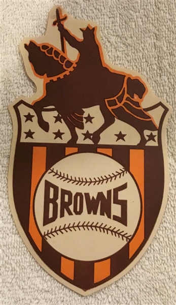 40's ST LOUIS BROWNS DECAL