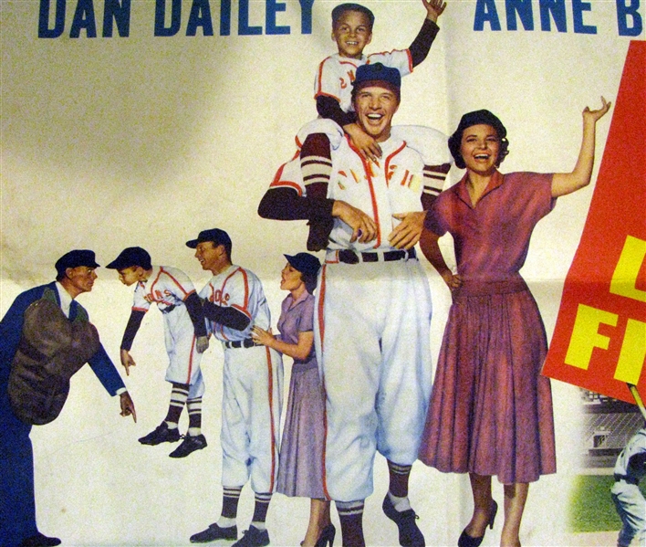 1953 THE KID FROM LEFT FIELD MOVIE POSTER