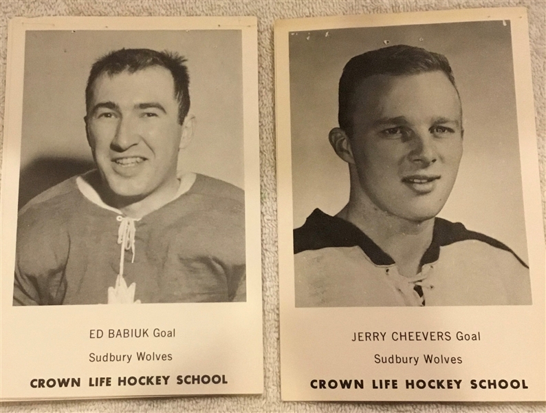 1962-63 EPHL SUDBURY WOLVES PHOTO PACK PICTURES w/CHEEVERS