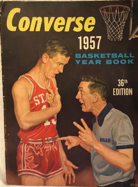 1957 CONVERSE BASKETBALL YEARBOOK