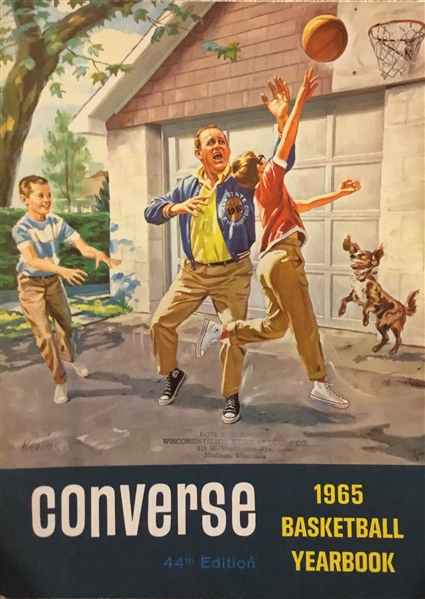1965 CONVERSE BASKETBALL YEARBOOK