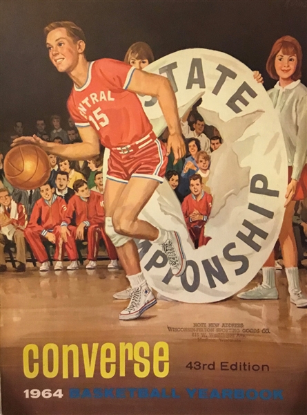 1964 CONVERSE BASKETBALL YEARBOOK