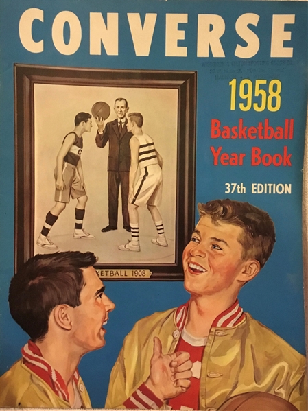 1958 CONVERSE BASKETBALL YEARBOOK