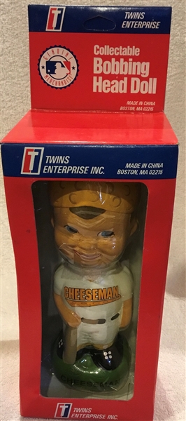 80's/90's CHEESEMAN TWINS COLLECTABLE BOBBING HEAD -NRFB