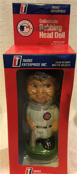 80's/90's CHICAGO CUBS TWINS COLLECTABLE BOBBING HEAD -NRFB