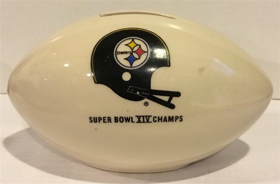 PITTSBURGH STEELERS SUPER BOWL XIV CHAMPS  BANK