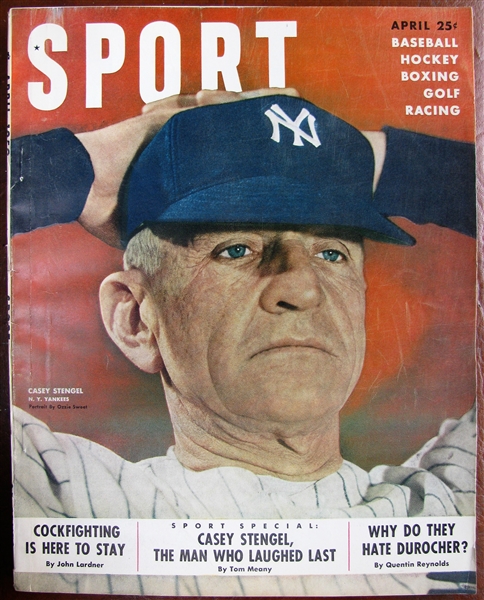 1950 SPORT MAGAZINE w/  CASEY STENGEL COVER
