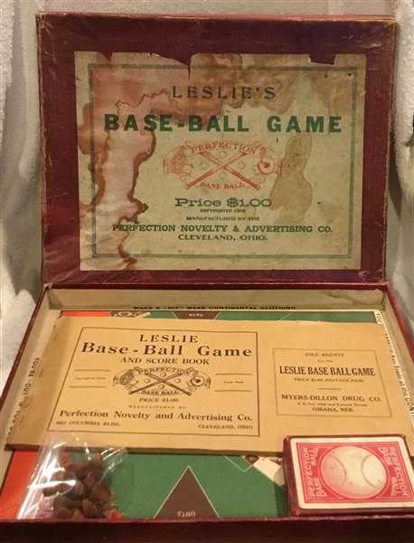1909 LESLIE's BASE-BALL GAME