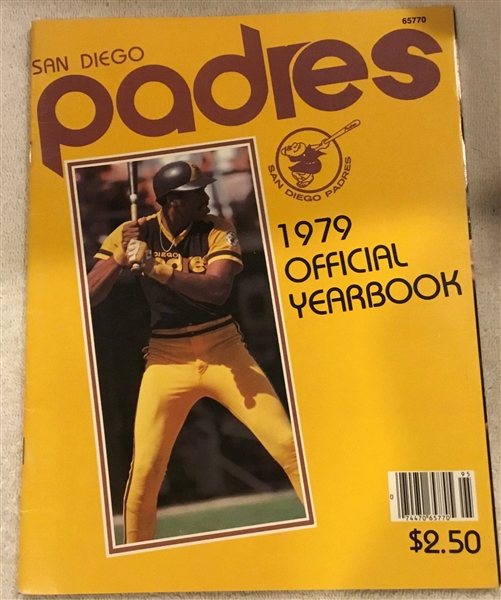 1979 SAN DIEGO PADRES YEARBOOK- WINFIELD COVER