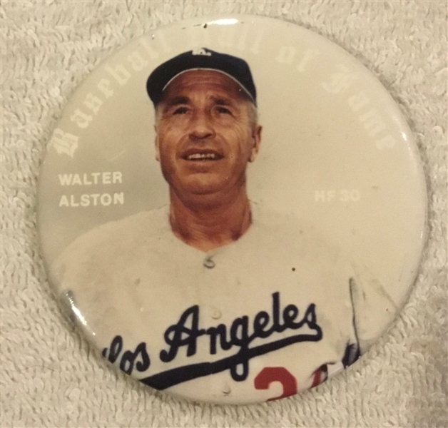 WALTER ALSTON HALL OF FAME PIN