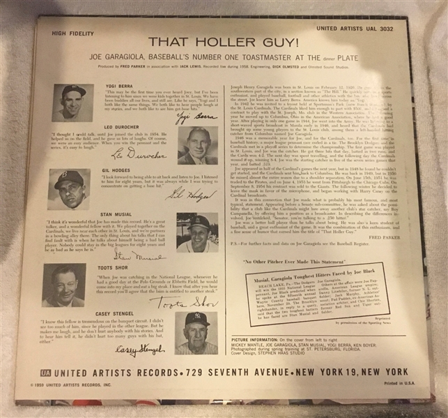 1959 THAT HOLLER GUY RECORD ALBUM