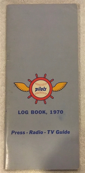 1970 SEATTLE PILOTS MEDIA GUIDE