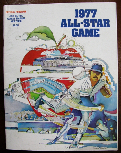 1977 ALL-STAR GAME PROGRAM - YANKEE STADIUM