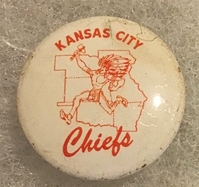VINTAGE 60's AFL KANSAS CITY CHIEFS PIN