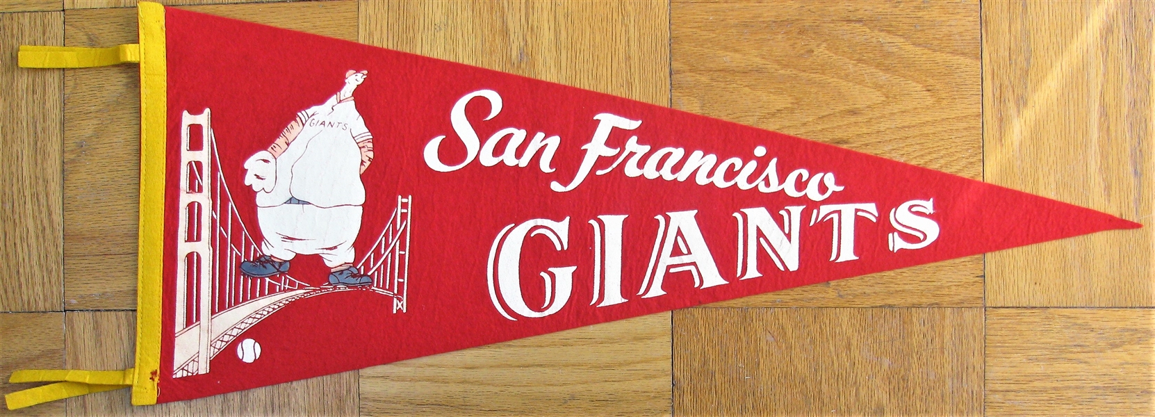 60's SAN FRANCISCO GIANTS (RED) PENNANT