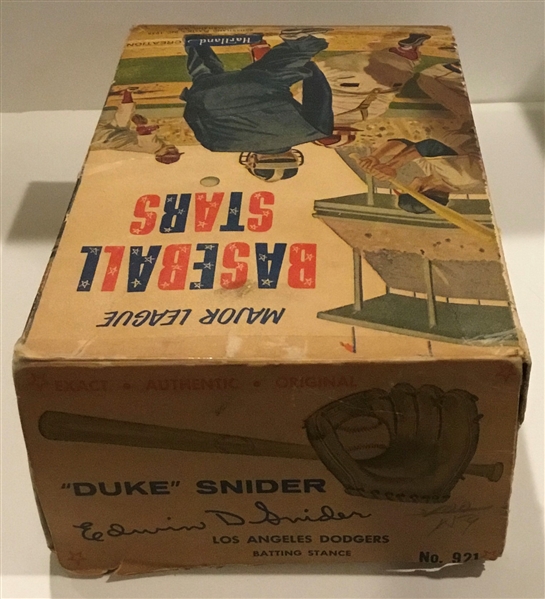 50's / 60's DUKE SNIDER HARTLAND STATUE w/BOX
