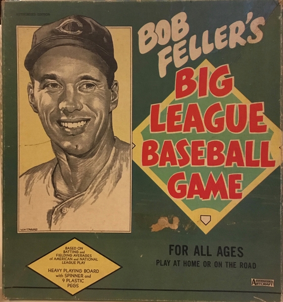 1949 BOB FELLER's BIG LEAGUE BASEBALL GAME
