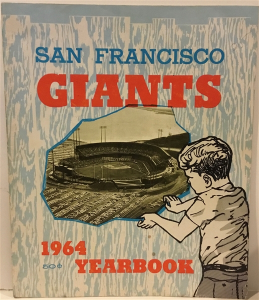 1964 SAN FRANCISCO GIANTS YEARBOOK