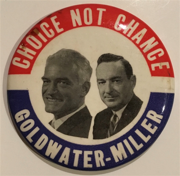 60'S BARRY GOLDWATER PRESIDENTIAL CAMPAIGN PIN