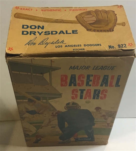 50's/ 60's DON DRYSDALE HARTLAND STATUE w/BOX