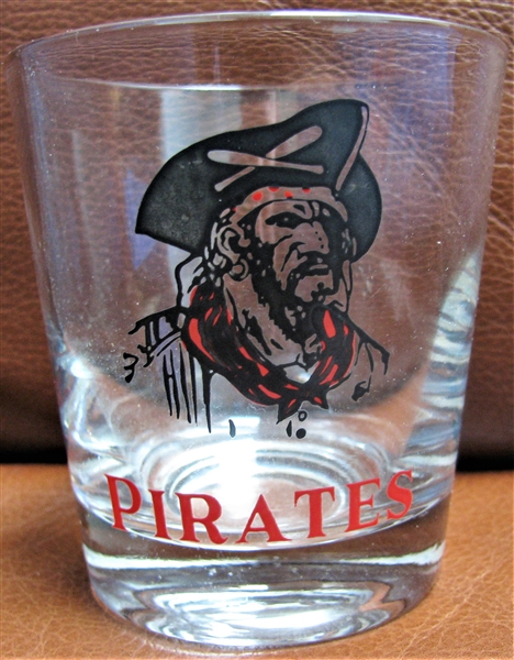 50's PITTSBURGH PIRATES LOW BALL GLASS