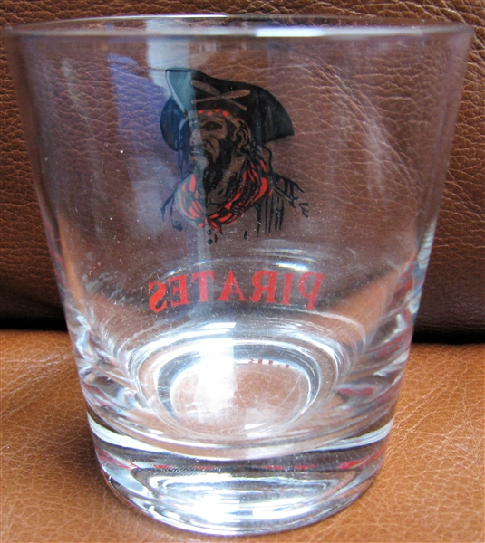 50's PITTSBURGH PIRATES LOW BALL GLASS