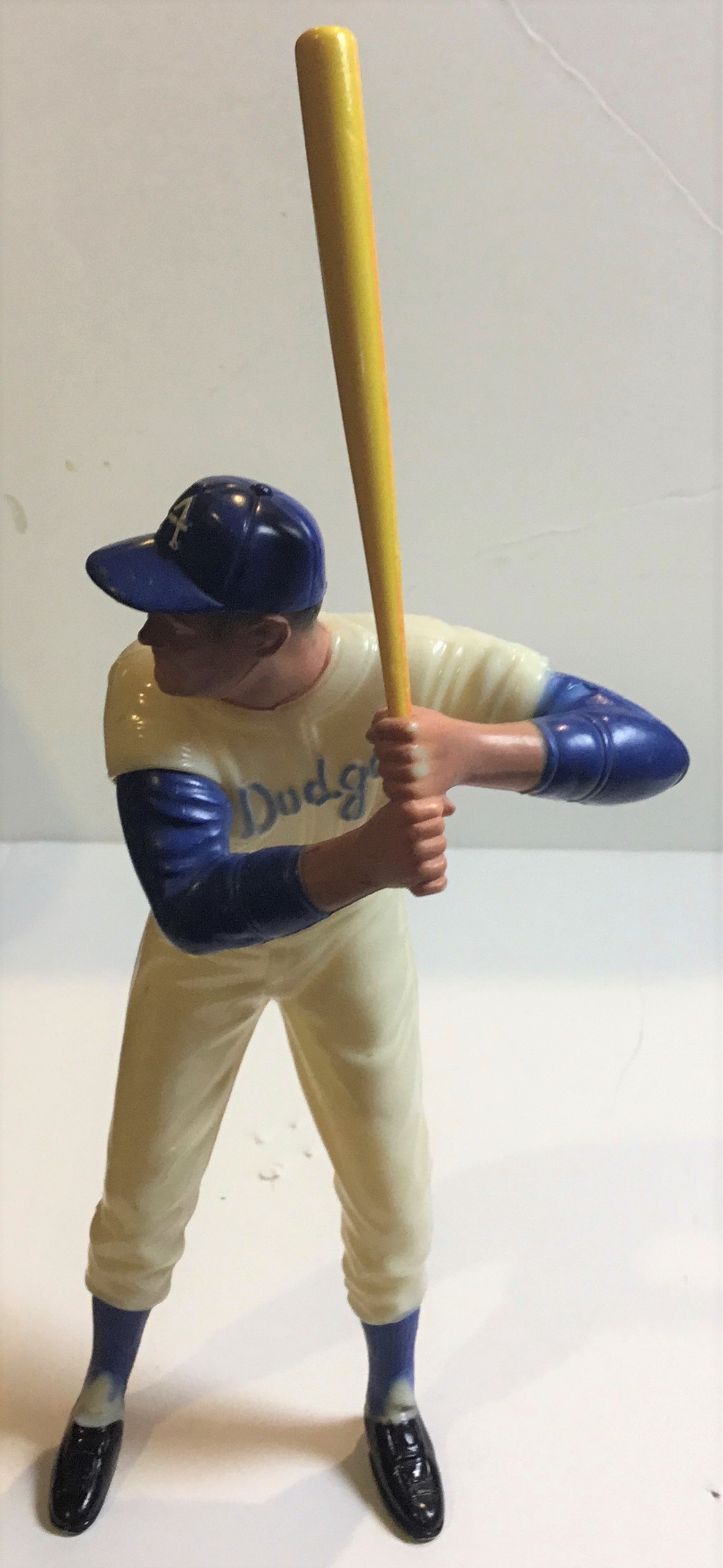 Vintage Duke Snider Hartland Dodgers Baseball Figure – Custom Aged Hang Tag, Ungraded
