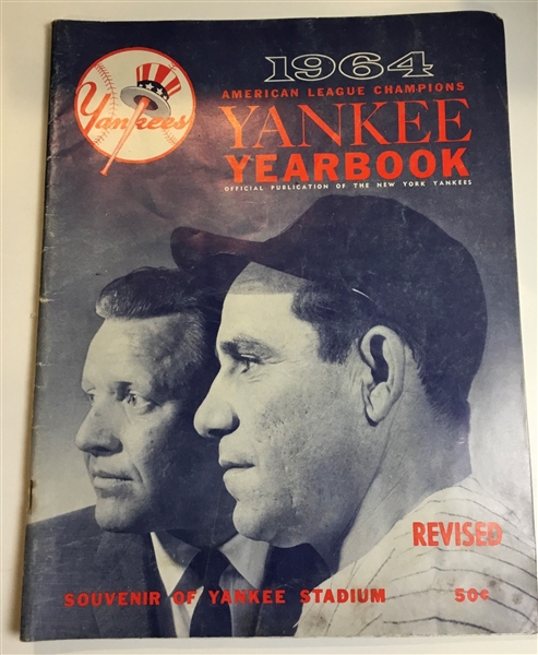 1964 NEW YORK YANKEES YEARBOOK