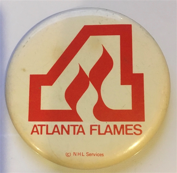 VINTAGE ATLANTA FLAMES PIN