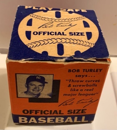 50's WIFFLE BALL & BOX w/KALINE & OTHERS PICTURED