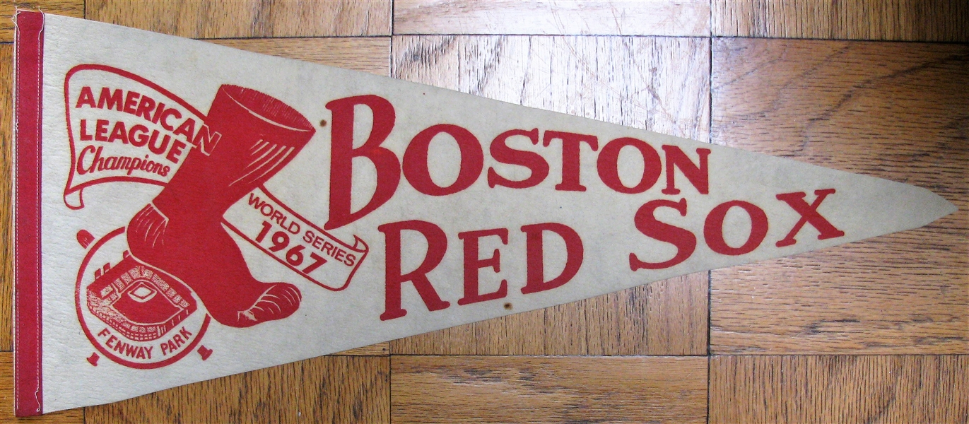 1967 BOSTON RED SOX AMERICAN LEAGUE CHAMPIONS PENNANT