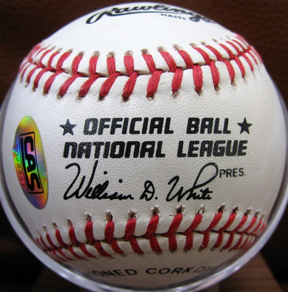 RUBE WALKER SIGNED BASEBALL w/ CAS COA