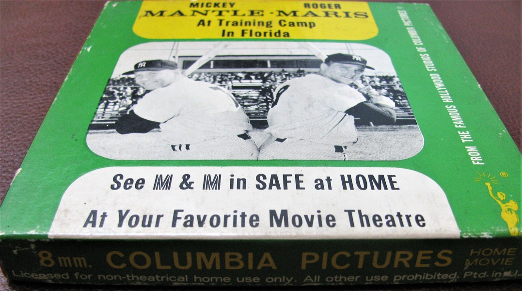 VINTAGE  - MANTLE/MARIS 8mm MOVIE