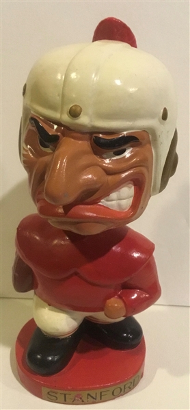 60's STANFORD INDIANS MASCOT BOBBING HEAD - RARE