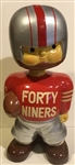 60s SAN FRANCISCO FORTY-NINERS "PROMOTIONAL" BOBBING HEAD - SUPER RARE!