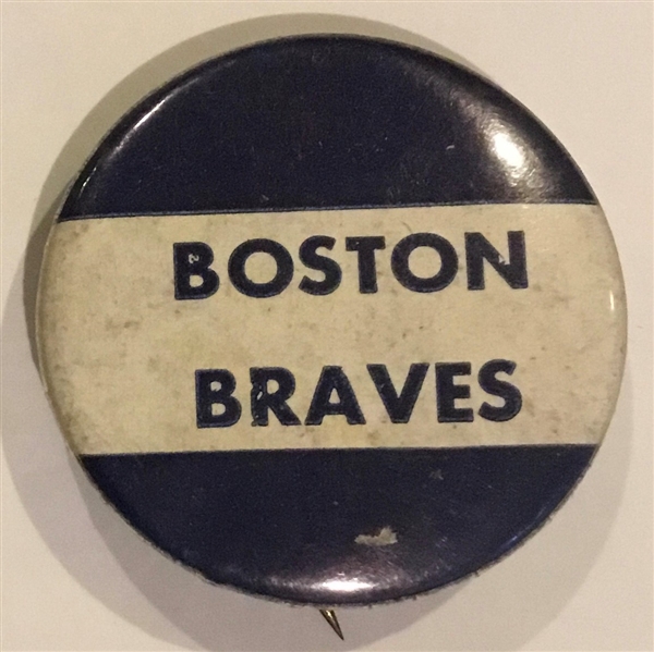 VINTAGE BOSTON BRAVES PIN