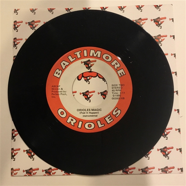1980 BALTIMORE ORIOLES ORIOLES MAGIC RECORD