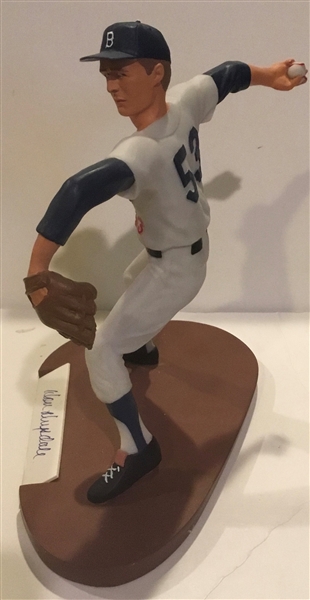 1989 DON DRYSDALE SIGNED SALVINO STATUE w/BOX