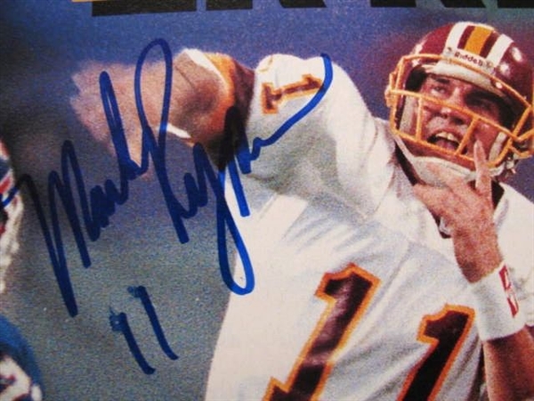 1992 MARK RYPIEN SIGNED SPORTS ILLUSTRATED - SUPER BOWL ISSUE - w/JSA/COA