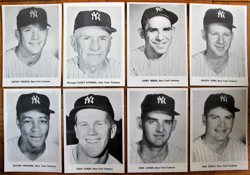 50's NEW YORK YANKEES PHOTO PACK w/ MICKEY MANTLE