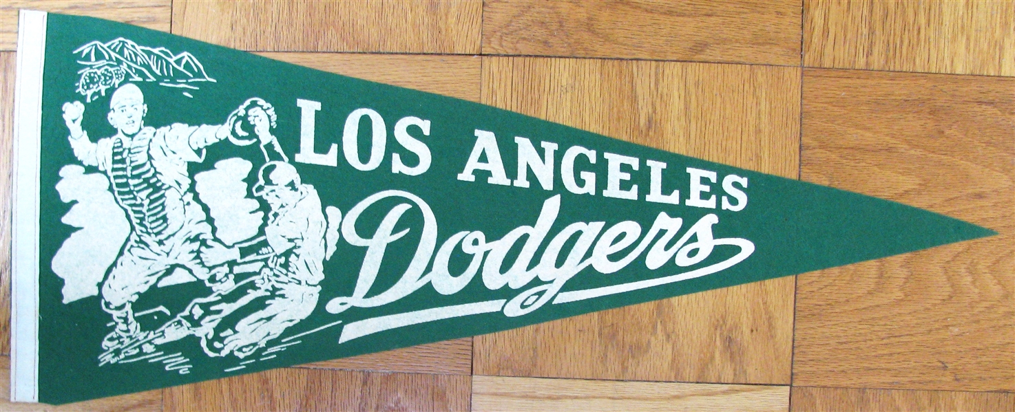 60's LOS ANGELES DODGERS PENNANT