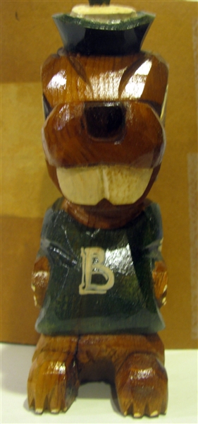 50's BABSON BEAVERS ANRI WOOD CARVED STATUE w/BOX