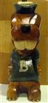 50s BABSON BEAVERS ANRI WOOD CARVED STATUE w/BOX