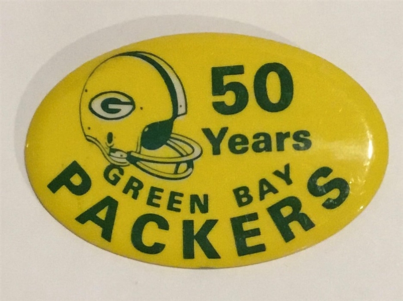 1971 GREEN BAY PACKERS 50 YEARS PIN