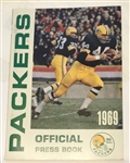 1969 GREEN BAY PACKERS PRESS BOOK