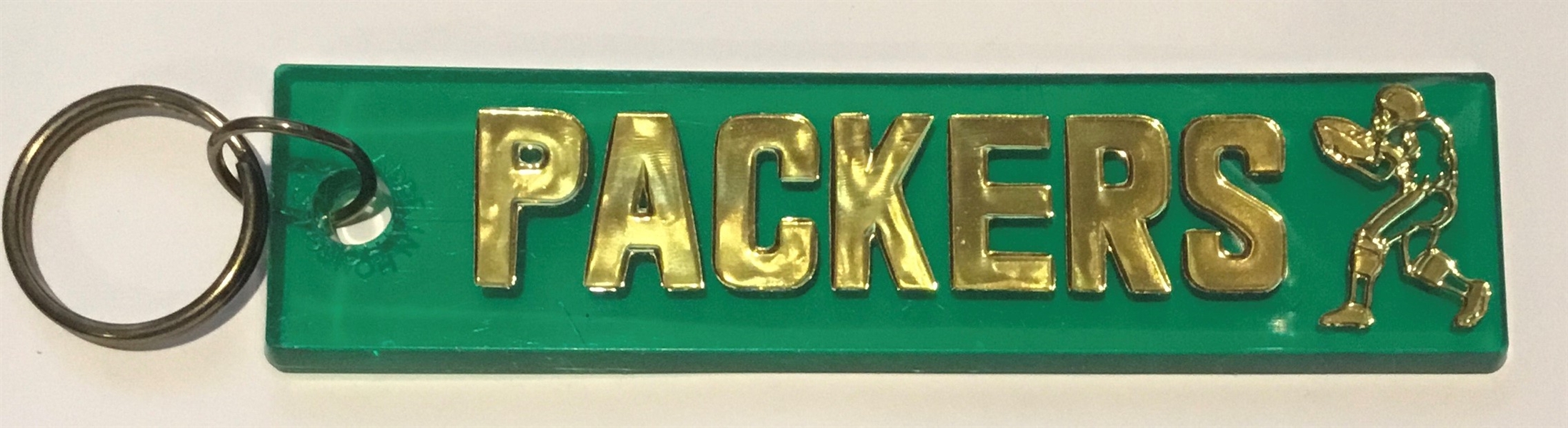VINTAGE GREEN BAY PACKERS KEY CHAIN- MUST SEE!