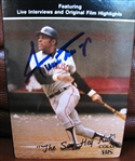 WILLIE MAYS SIGNED "THE SAY HEY KID" VHS TAPE IN BOX w/JSA