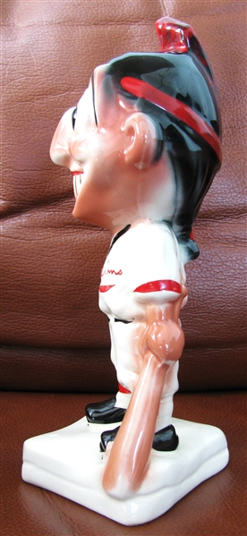 40's/50's CLEVELAND INDIANS STANFORD POTTERY BANK