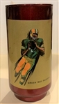 VINTAGE 60s GREEN BAY PACKERS "QUARTERBACK" GLASS
